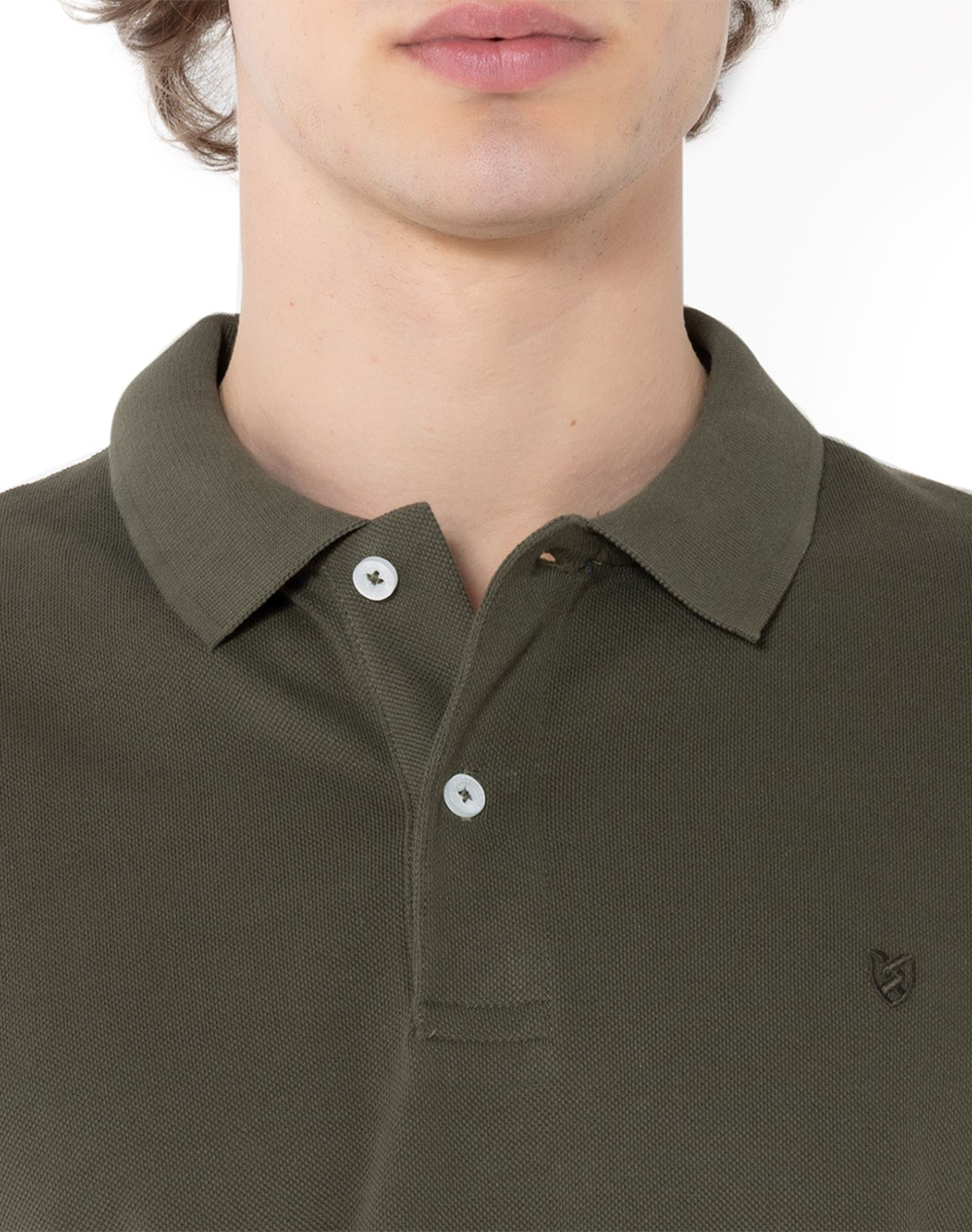 The Bostonians Μπλούζα Polo Pique Regular Fit 3Ps0001-Olive Olive ανδρικά ρούχα μπλούζες Politikos Shop Πολιτικός
