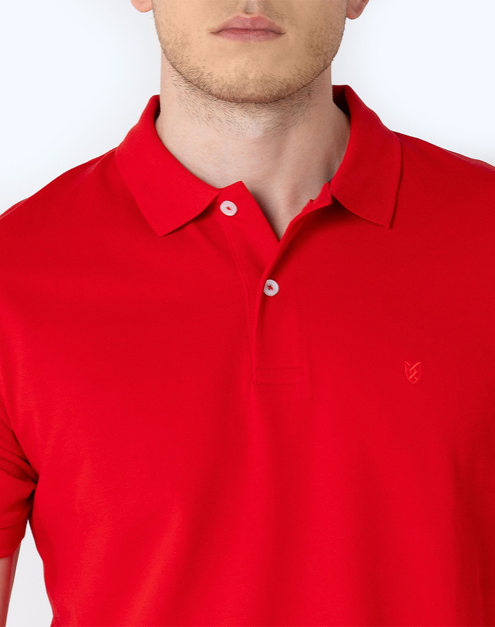 The Bostonians Μπλούζα Polo Pique Regular Fit 3Ps0001-Pomegranate Red ανδρικά ρούχα μπλούζες Politikos Shop Πολιτικός