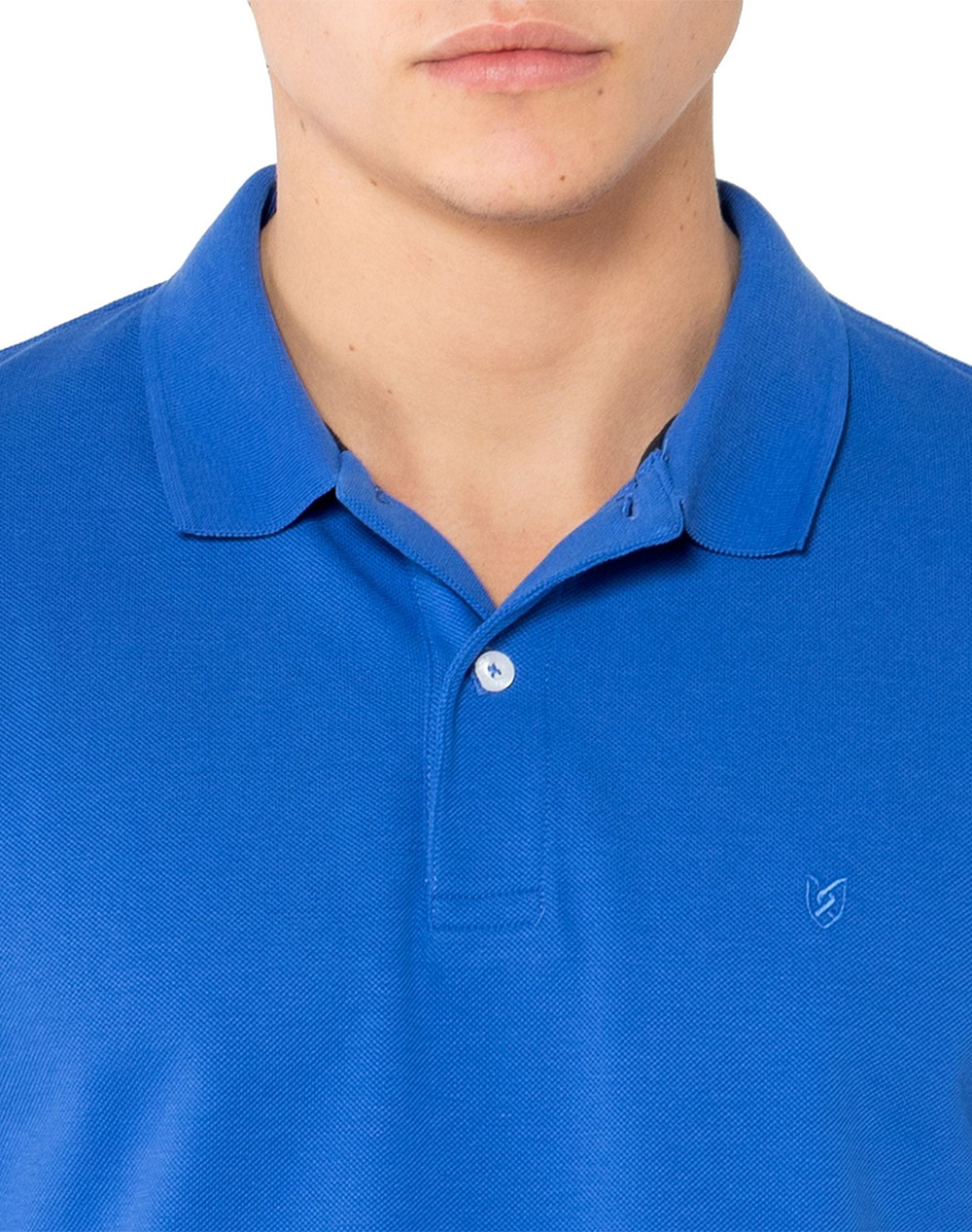 The Bostonians Μπλούζα Polo Pique Regular Fit 3Ps0001-Sax Royalblue ανδρικά ρούχα μπλούζες Politikos Shop Πολιτικός