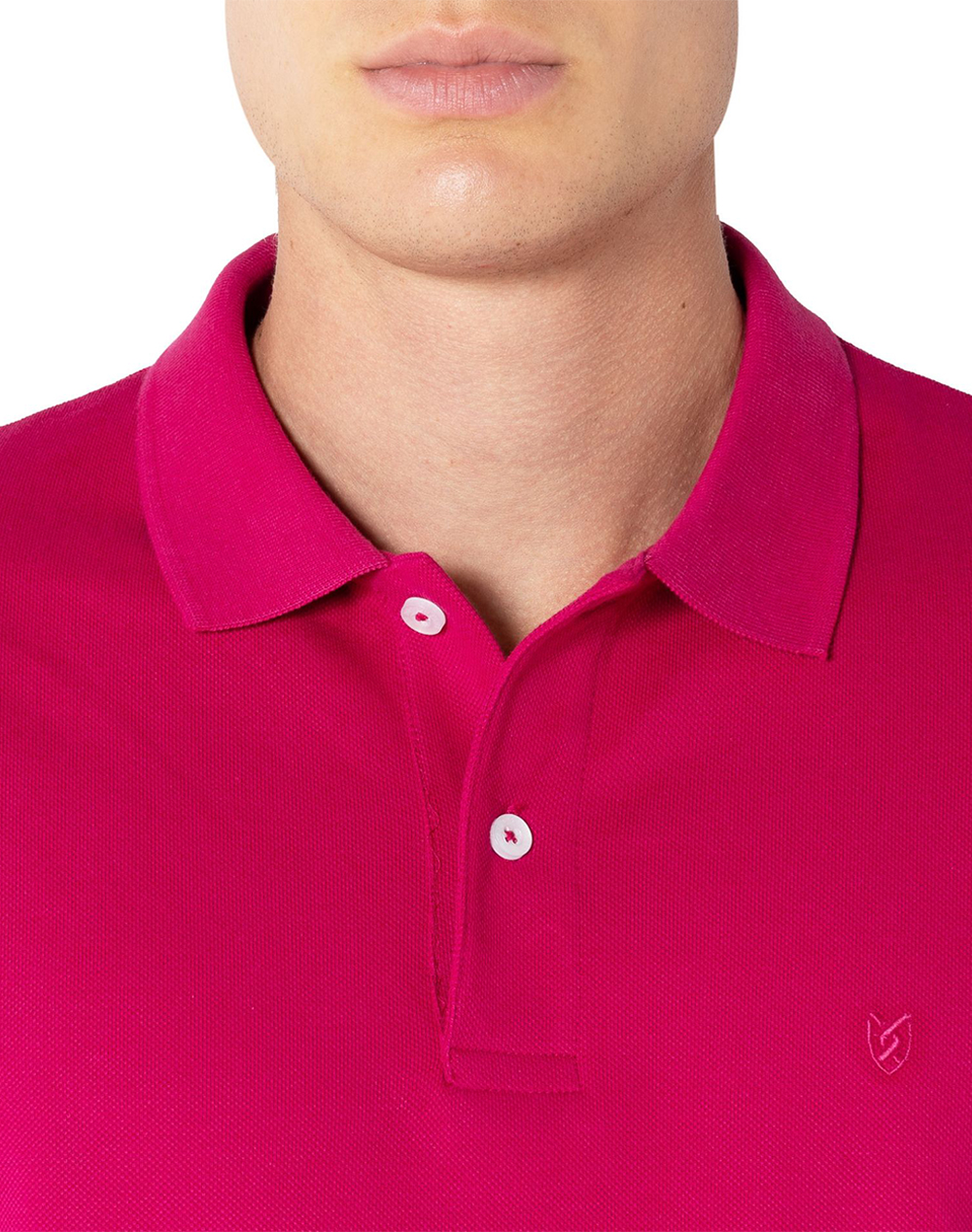 The Bostonians Μπλούζα Polo Pique Regular Fit 3Ps0001-Majestic Deeppink ανδρικά ρούχα μπλούζες Politikos Shop Πολιτικός