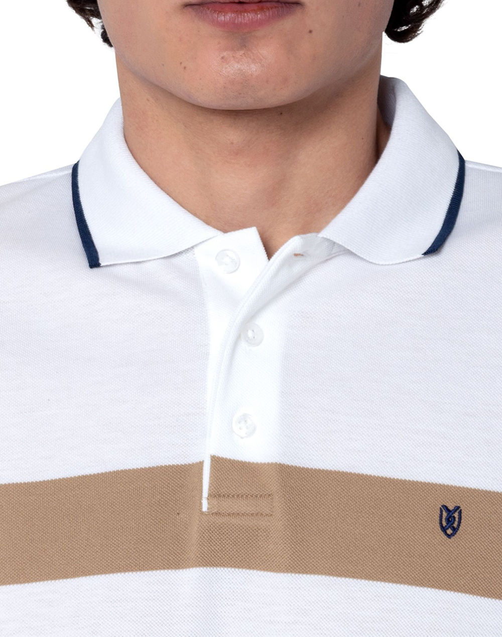 The Bostonians Μπλούζα Acorn Polo Pique Regular Fit 3Ps4464-Navy Multi ανδρικά ρούχα μπλούζες Politikos Shop Πολιτικός