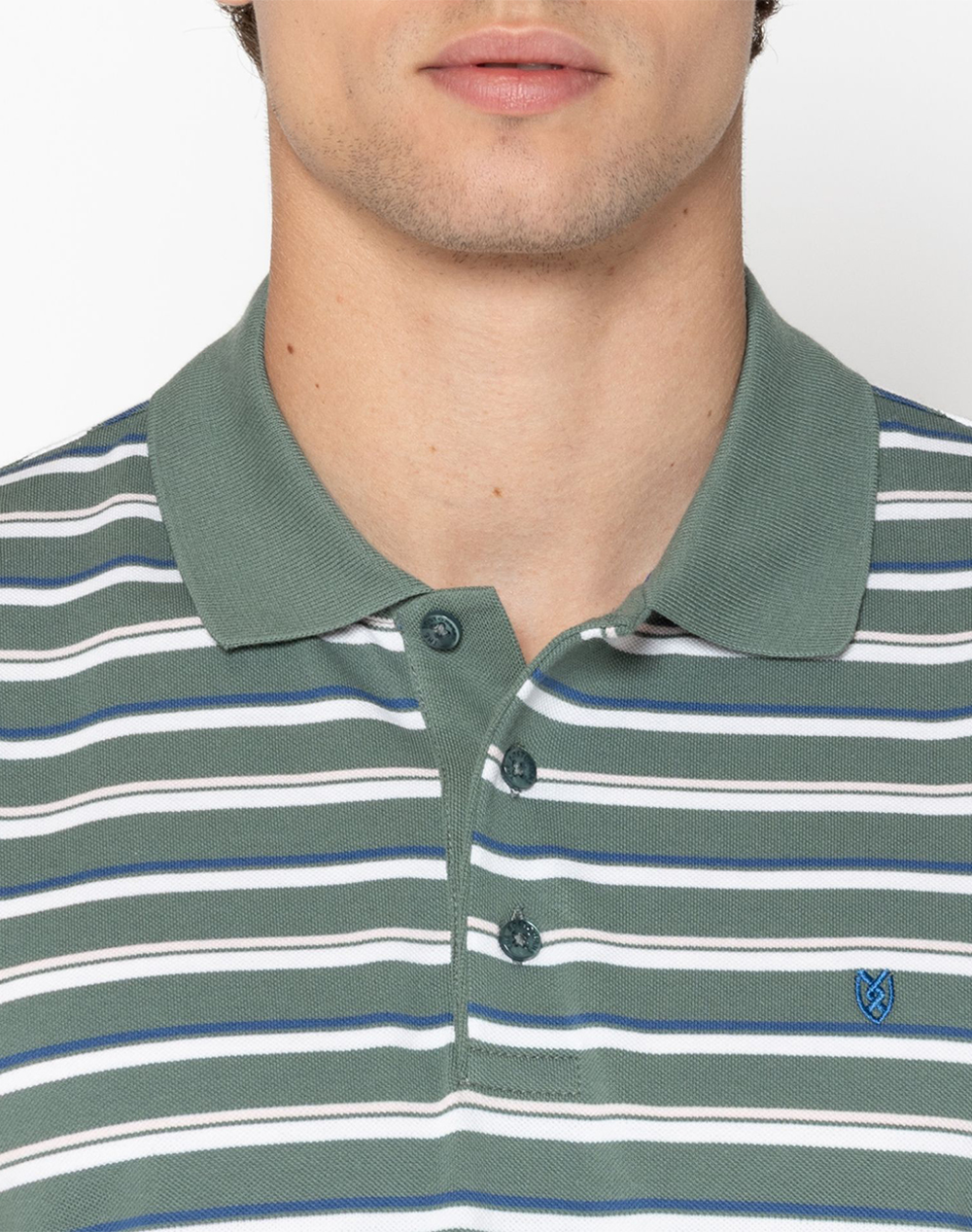 The Bostonians Μπλούζα Acorn Polo Pique Regular Fit 3Ps4465-Green Green ανδρικά ρούχα μπλούζες Politikos Shop Πολιτικός
