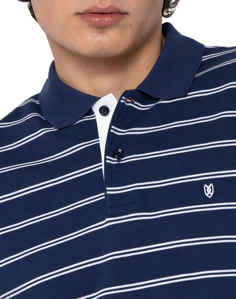 The Bostonians Μπλούζα Acorn Polo Pique Regular Fit 3Ps4468-Navy Navyblue ανδρικά ρούχα μπλούζες Politikos Shop Πολιτικός