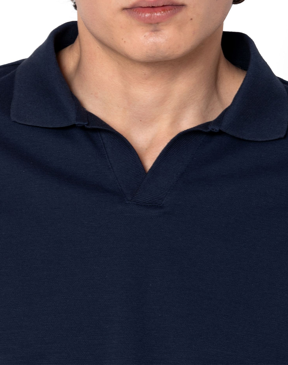 The Bostonians Μπλούζα Polo Pique Φλαμα Regular Fit 3Ps1300-Blue Darkblue ανδρικά ρούχα μπλούζες Politikos Shop Πολιτικός