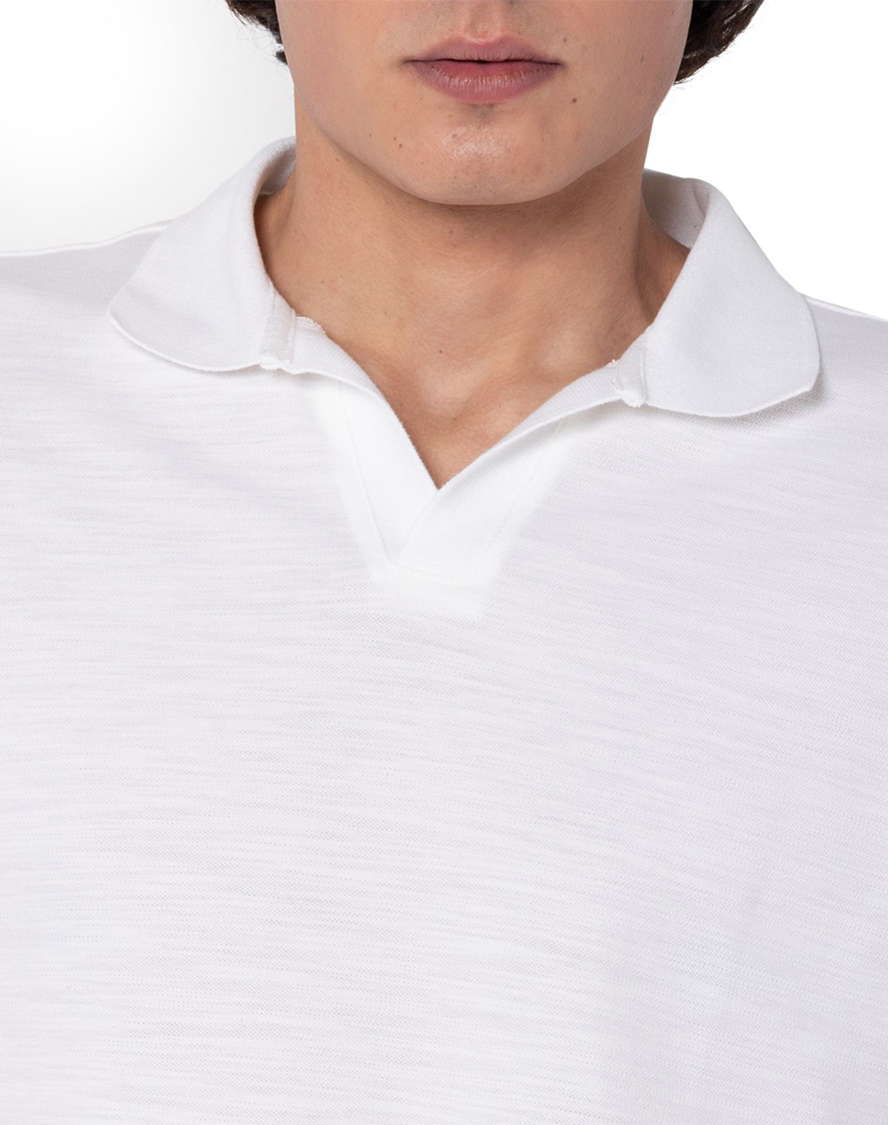 The Bostonians Μπλούζα Polo Pique Φλαμα Regular Fit 3Ps1300-White White ανδρικά ρούχα μπλούζες Politikos Shop Πολιτικός