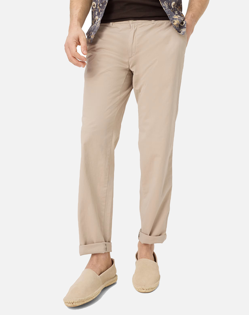 BRAX Flat-front/chinos, stretch cotton 07-1642-56 Biege