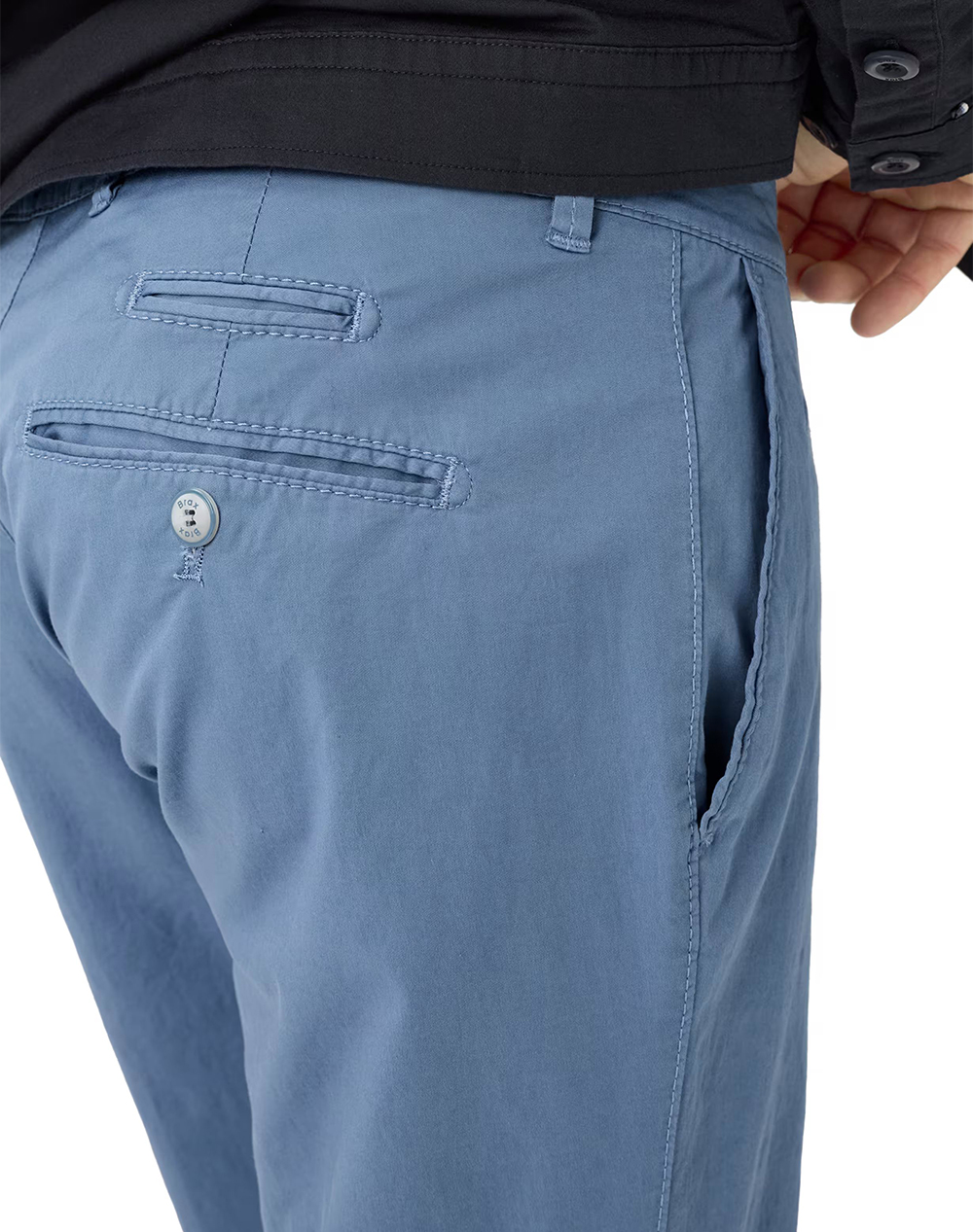 BRAX Flat-front/chinos, stretch cotton 07-1642-25 Ciel φωτογραφία