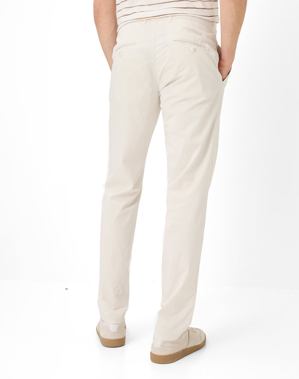 BRAX Flat-front/chinos, stretch cotton 07-1642-59 Cream φωτογραφία