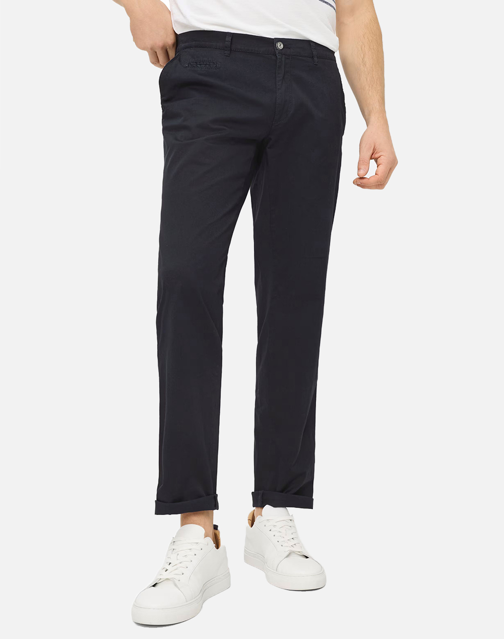 BRAX Flat-front/chinos, stretch cotton 07-1642-23 DarkBlue