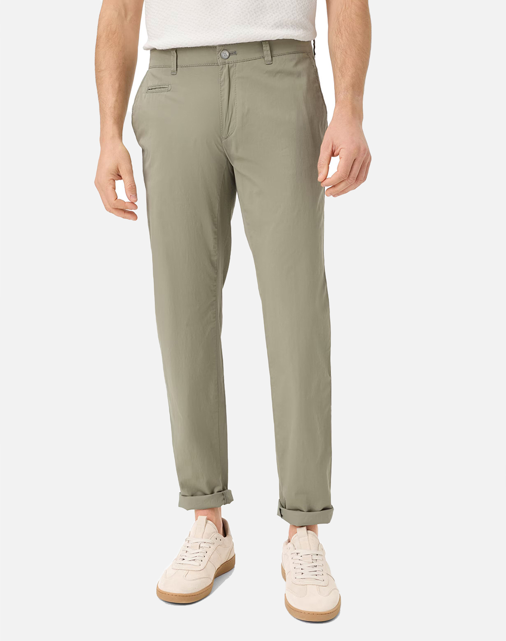 BRAX Flat-front/chinos, stretch cotton 07-1642-36 Khaki