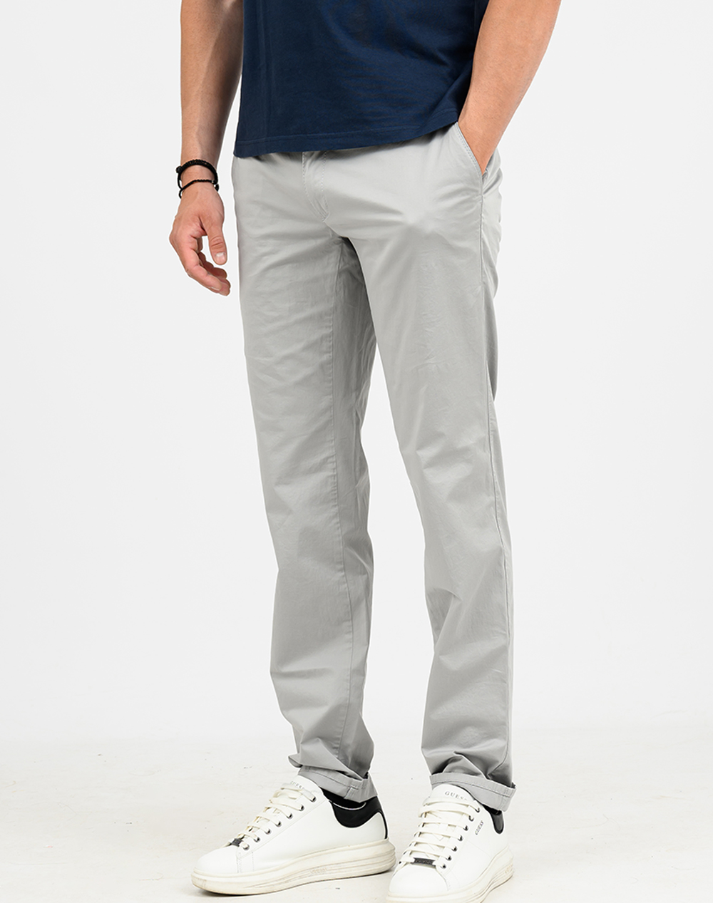 BRAX BRAX Flat-front/chinos, stretch cotton 07-1642-7 LightGray