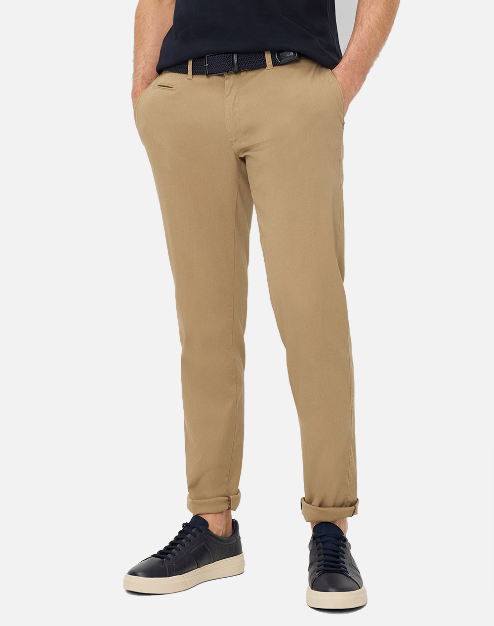 BRAX Flat-front/chinos, stretch cotton 80-1750-56 Biege