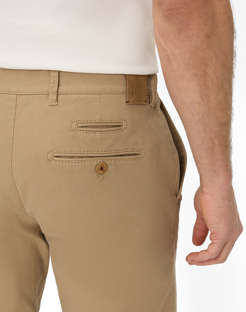 BRAX Flat-front/chinos, stretch cotton 80-1750-56 Biege φωτογραφία