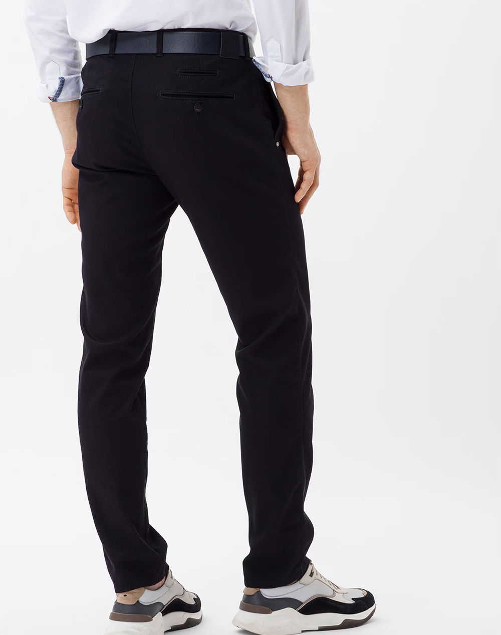 BRAX Flat-front/chinos, stretch cotton 80-1750-2 Black φωτογραφία