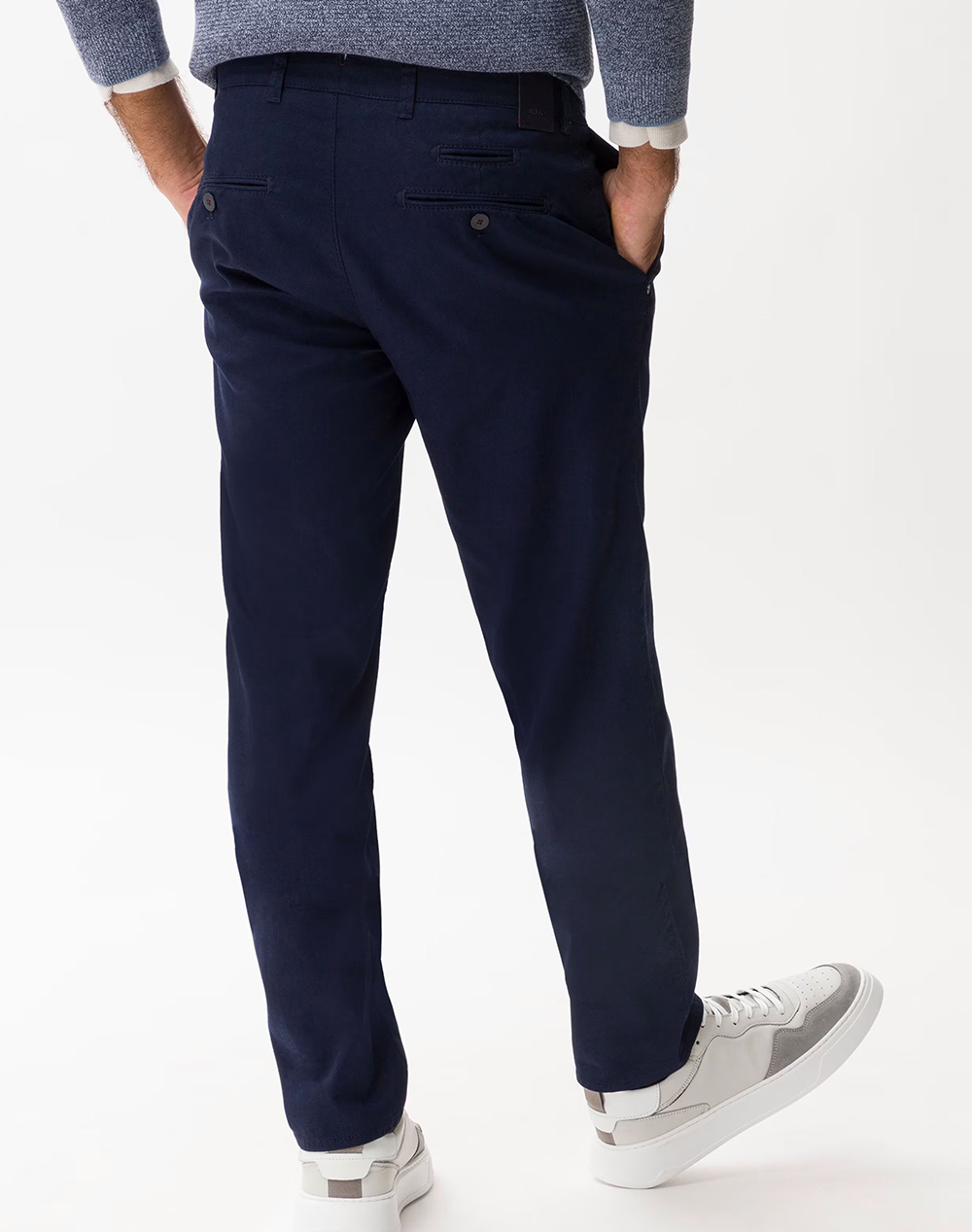 BRAX Flat-front/chinos, stretch cotton 80-1750-22 DarkBlue φωτογραφία