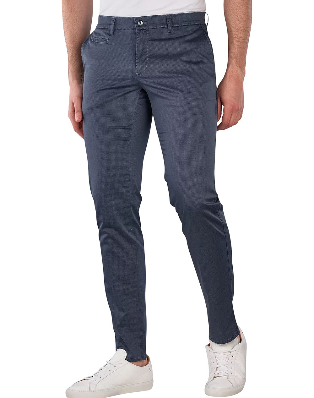 BRAX BRAX Flat-front/chinos, stretch cotton 07-3842-23 SteelBlue