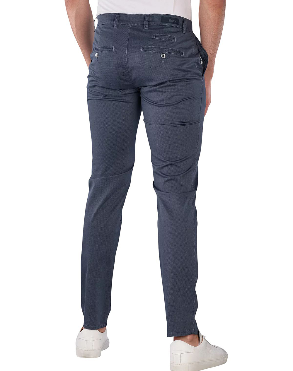 BRAX Flat-front/chinos, stretch cotton 07-3842-23 SteelBlue φωτογραφία