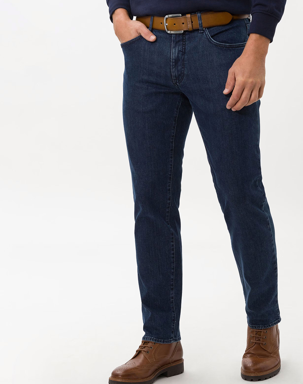 BRAX Five pocket, stretch denim 80-0070-24 DenimDarkBlue