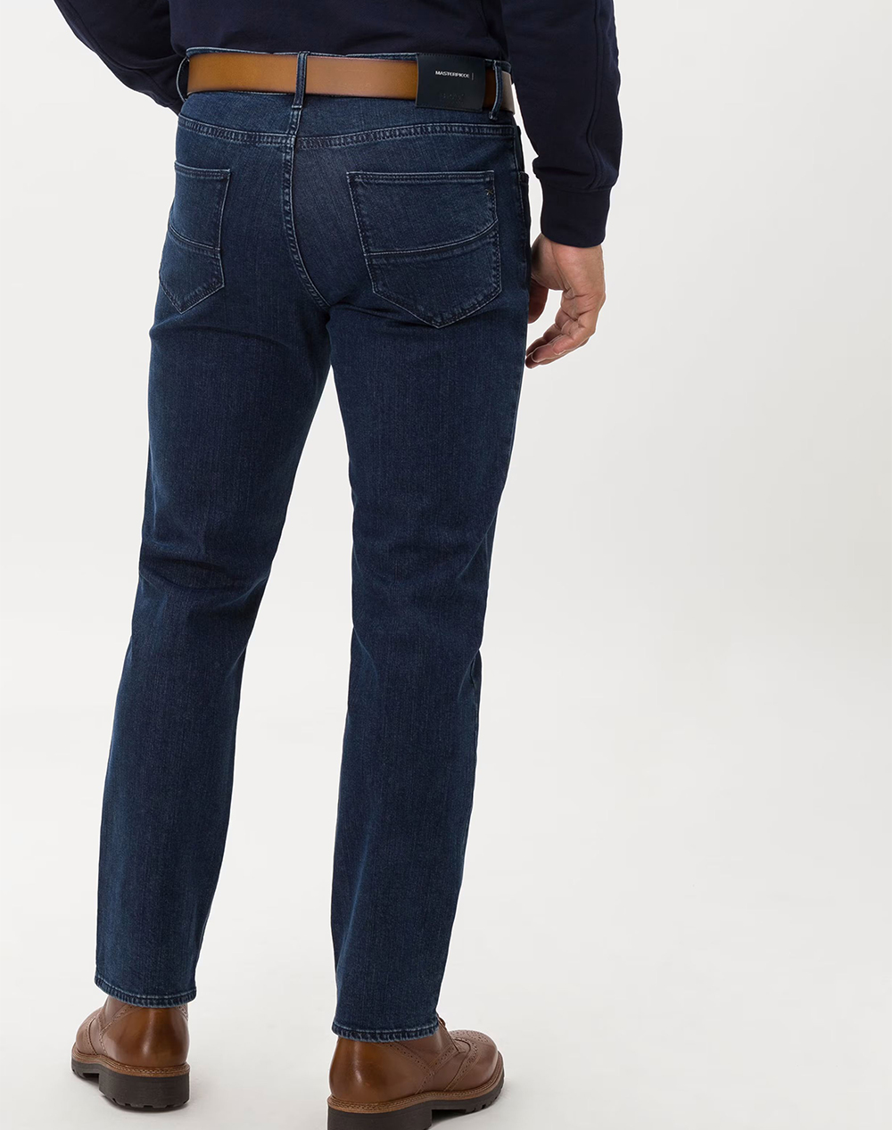 BRAX Five pocket, stretch denim 80-0070-24 DenimDarkBlue φωτογραφία