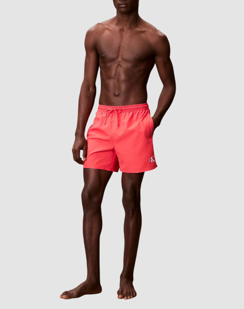 CALVIN KLEIN JEANS MEDIUM DRAWSTRING WAISTBAND LV00N61045-XKP Coral φωτογραφία