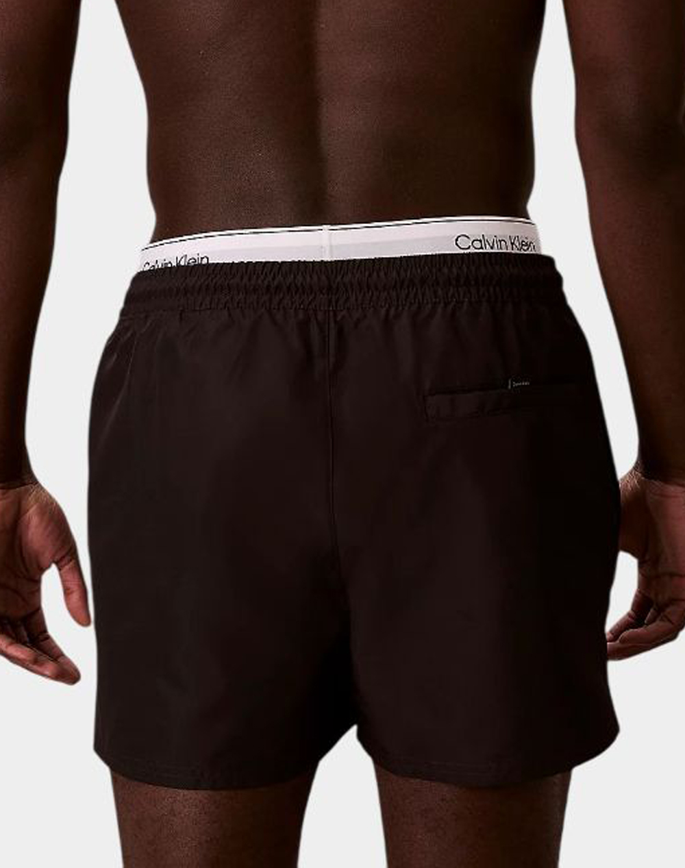 CALVIN KLEIN JEANS SHORT DRAWSTRING LV00N61024-UB1 Black φωτογραφία