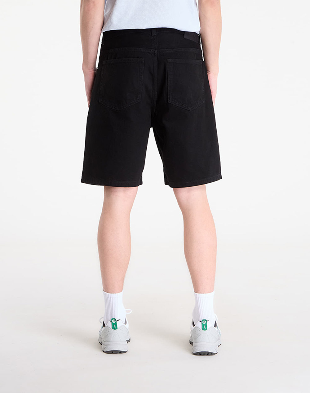 CALVIN KLEIN JEANS 90S SHORT CK CLASSIC BLACK LV04RF794G-JW4 DenimBlack φωτογραφία
