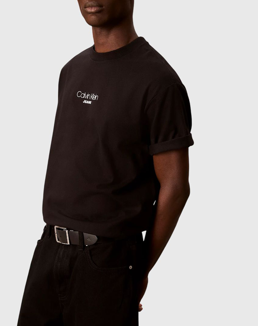 CALVIN KLEIN JEANS SS 16S RLXD FIT CKJ GRAPHIC TEE LV04RC851G-UB1 Black