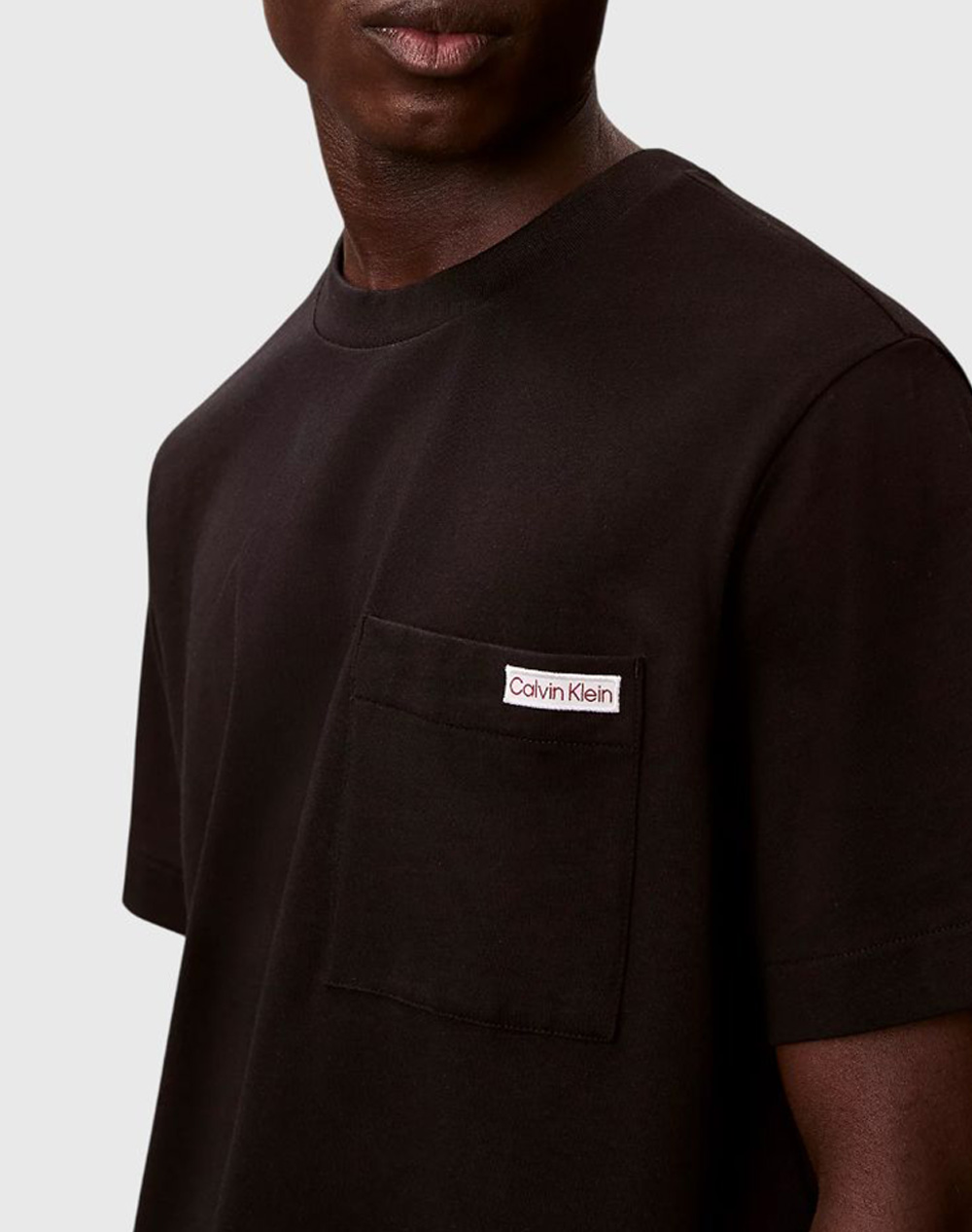 Calvin Klein Jeans Ss 20S Jersey Easy Coin Pocket T Lv04Rf280G-Ub1 Black ανδρικά ρούχα μπλούζες T-Shirt Politikos Shop Πολιτικός