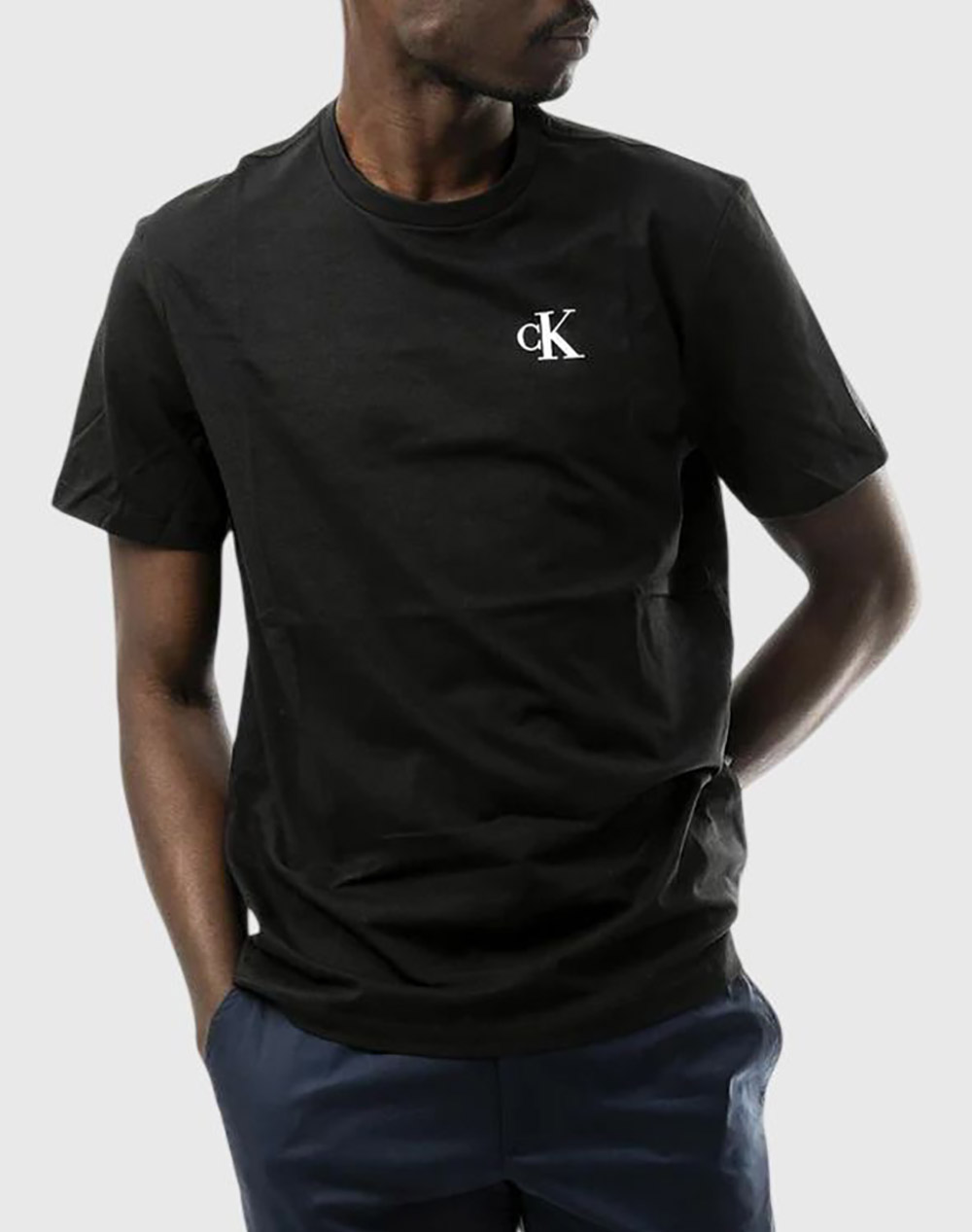 CALVIN KLEIN JEANS SS 30S CLASSIC BACK MONOLOGO TEE LV14RF852G-UB1 Black