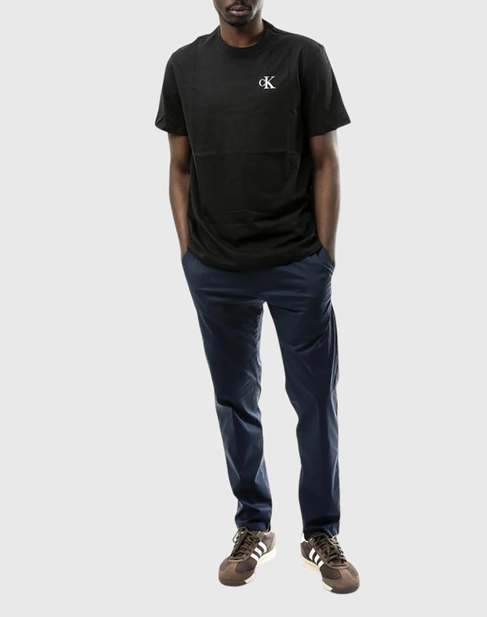 Calvin Klein Jeans Ss 30S Classic Back Monologo Tee Lv14Rf852G-Ub1 Black ανδρικά ρούχα μπλούζες T-Shirt Politikos Shop Πολιτικός