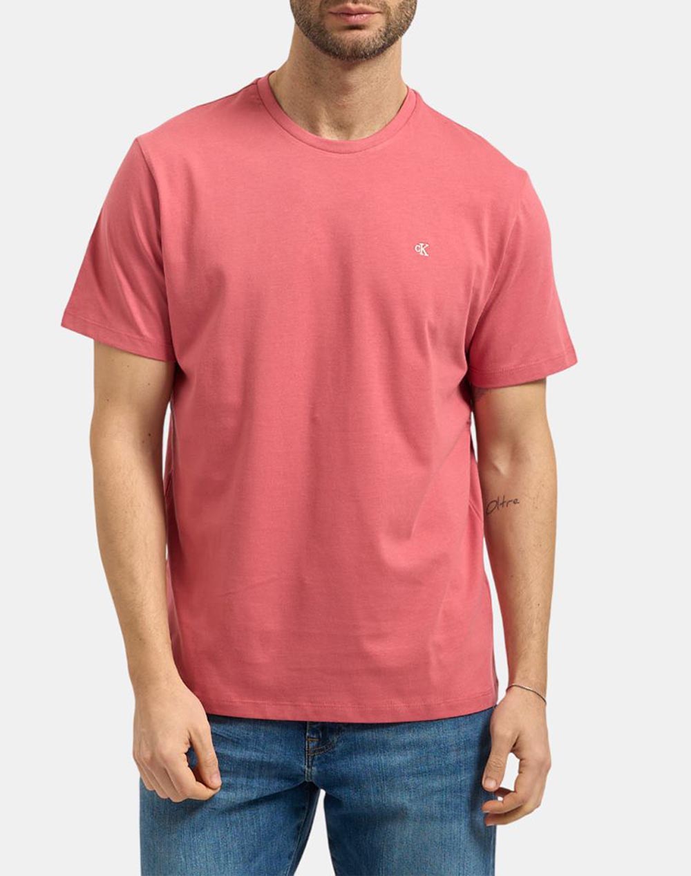 CALVIN KLEIN SS CLASSIC MONOGRAM TEE LV04RD254G-TJG Pink