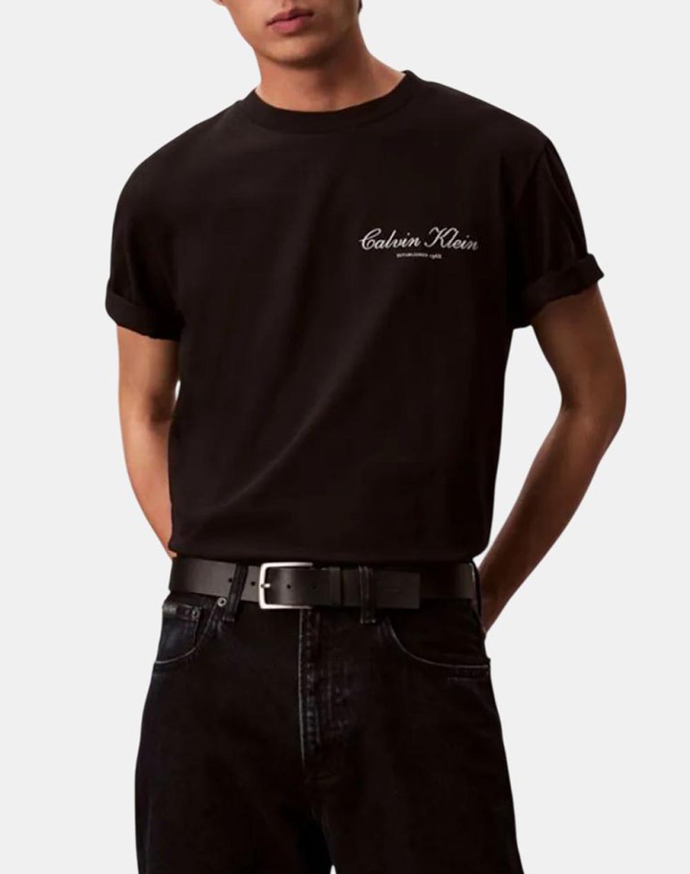 CALVIN KLEIN JEANS 20S MARCH GRAPHIC SEASONAL FASHI LV04RF822G-UB1 Black