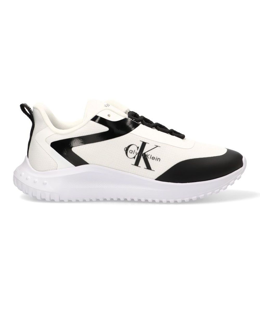 CALVIN KLEIN JEANS EVA RUNNER LOW LACE ML MIX II YM0YM01439-01W White