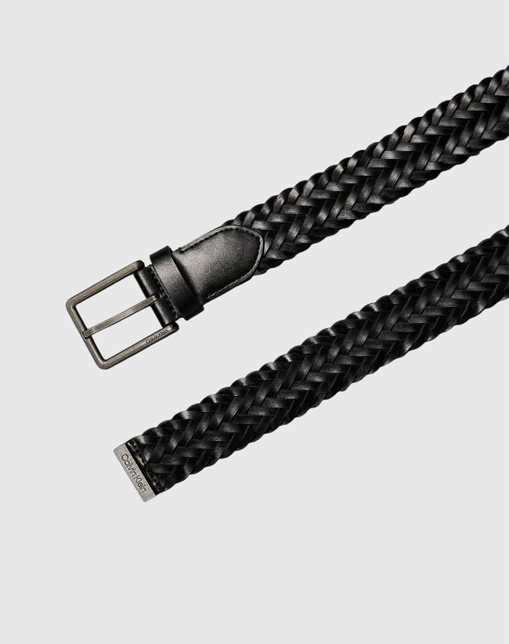 CALVIN KLEIN JEANS WARMTH BUCKLE WOVEN 35MM FIXED - LV04D7061G-V8L Black φωτογραφία