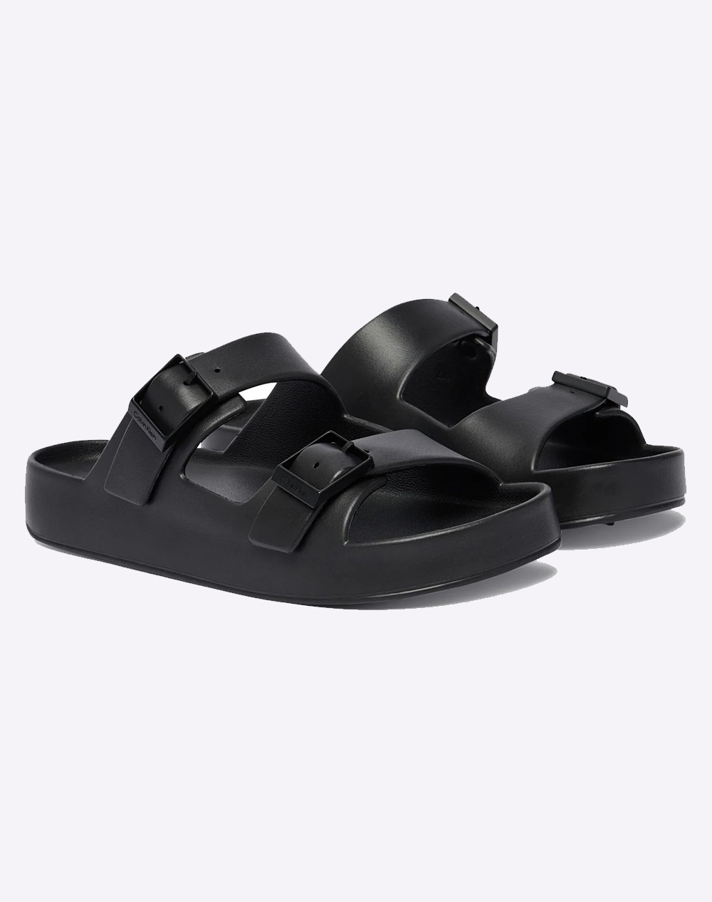 CALVIN KLEIN JEANS ERGON EVA DOUBLE BAR SANDAL HM0HM02116-0GJ Black φωτογραφία