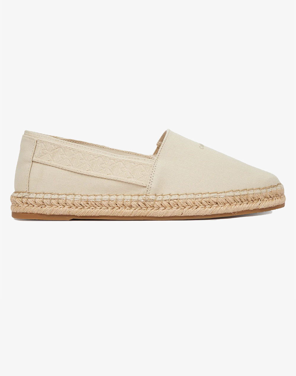 CALVIN KLEIN JEANS ESPADRILLE WEBBING CV HM0HM02075-PDV Biege