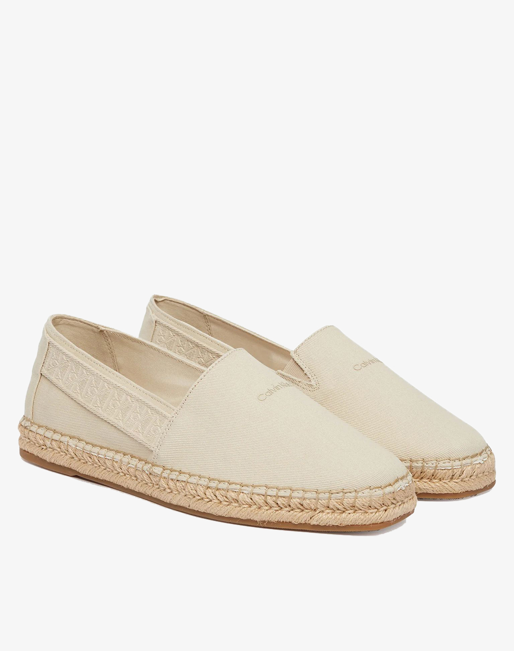 CALVIN KLEIN JEANS ESPADRILLE WEBBING CV HM0HM02075-PDV Biege φωτογραφία