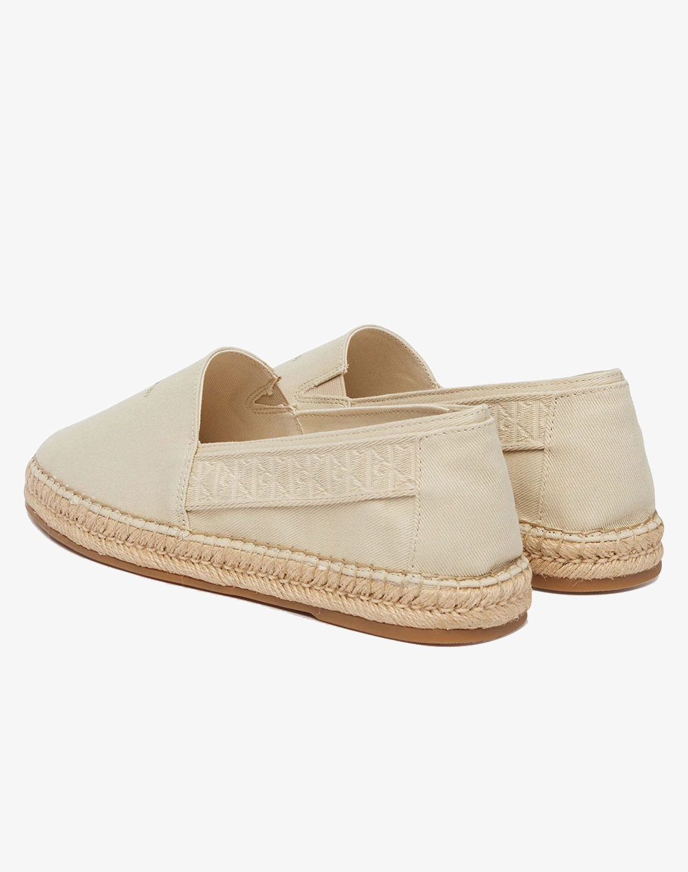 Calvin Klein Jeans Espadrille Webbing Cv Hm0Hm02075-Pdv Biege ανδρικά παπούτσια Εσπαντριγιες Politikos Shop Πολιτικός