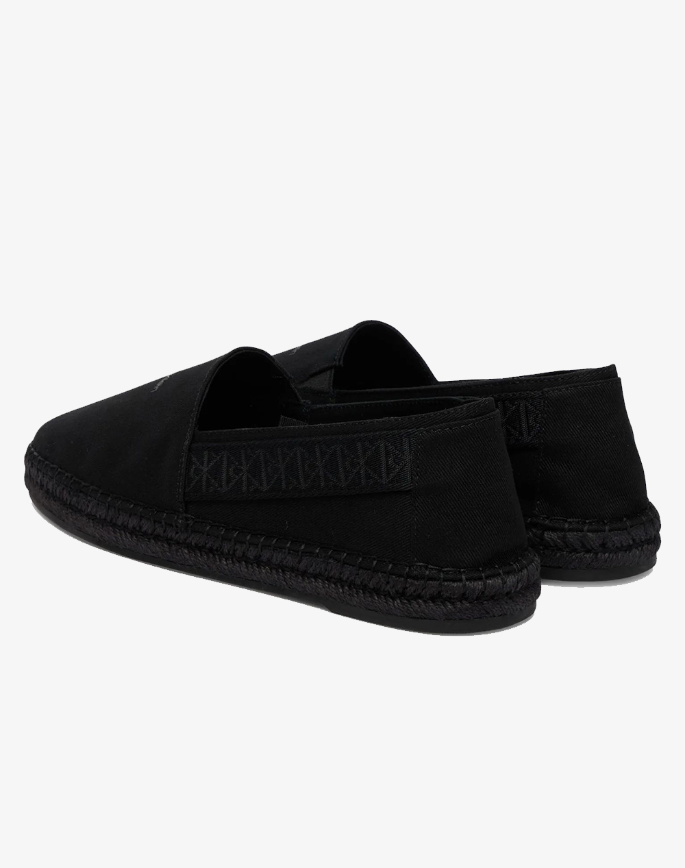 Calvin Klein Jeans Espadrille Webbing Cv Hm0Hm02075-0Gj Black ανδρικά παπούτσια Εσπαντριγιες Politikos Shop Πολιτικός