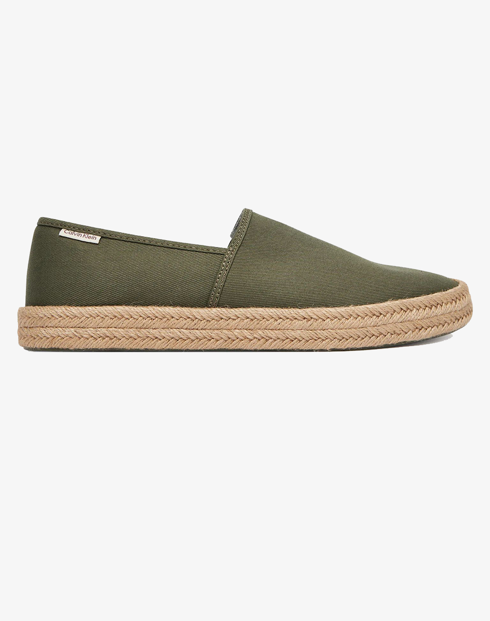 CALVIN KLEIN JEANS ESS ESPADRILLE CV HM0HM02076-LDI Khaki