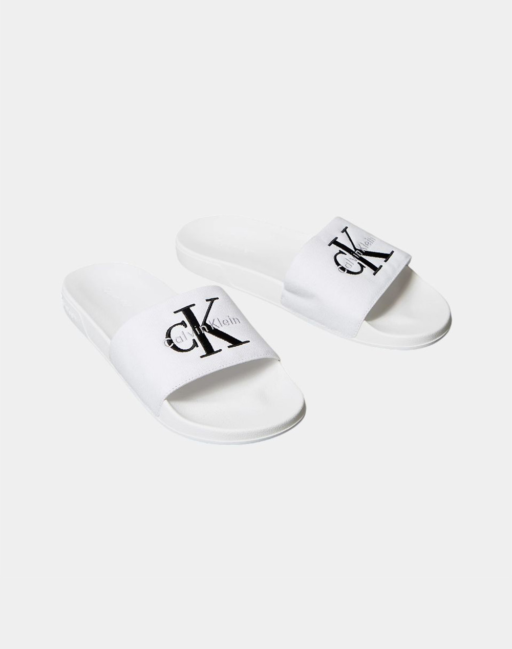 CALVIN KLEIN JEANS ESS SLIDE CV YM0YM01393-0K4 White φωτογραφία