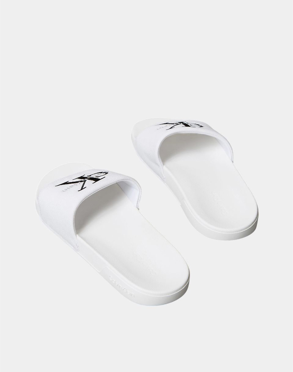 CALVIN KLEIN JEANS ESS SLIDE CV YM0YM01393-0K4 White φωτογραφία