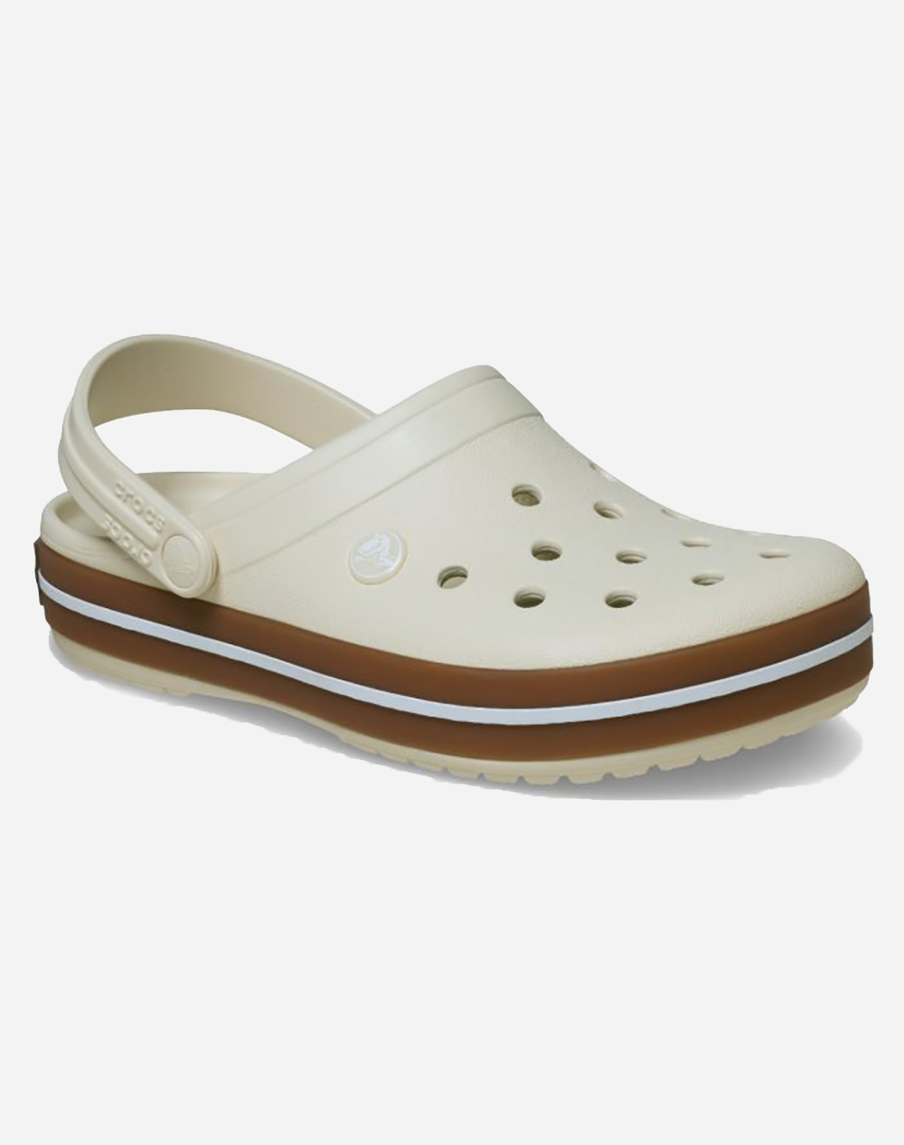 CROCS Crocband Gum Clog 212756-2MD OffWhite φωτογραφία