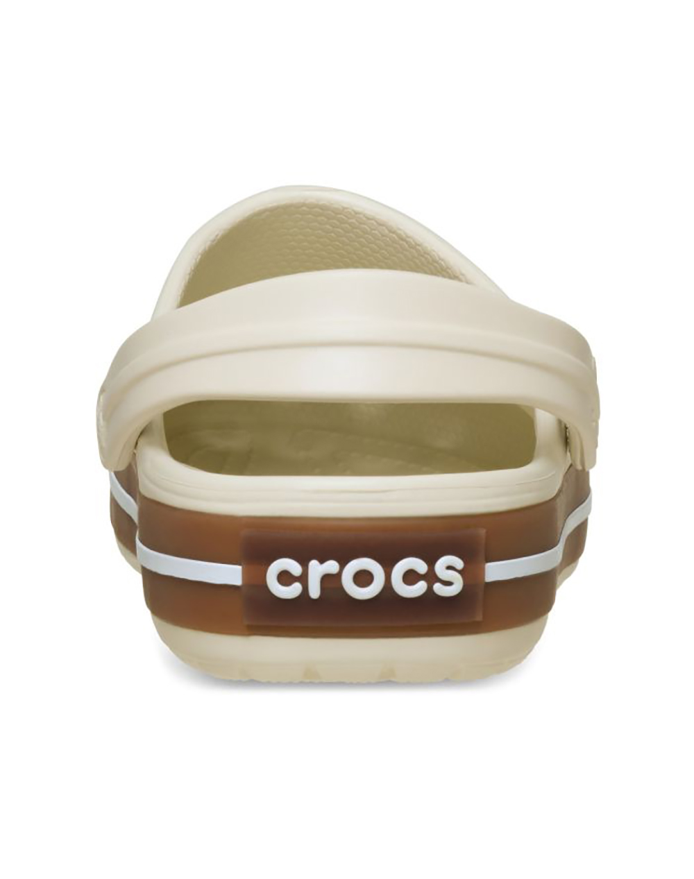 Crocs Crocband Gum Clog 212756-2Md Offwhite ανδρικά παπούτσια Σαγιοναρες Politikos Shop Πολιτικός