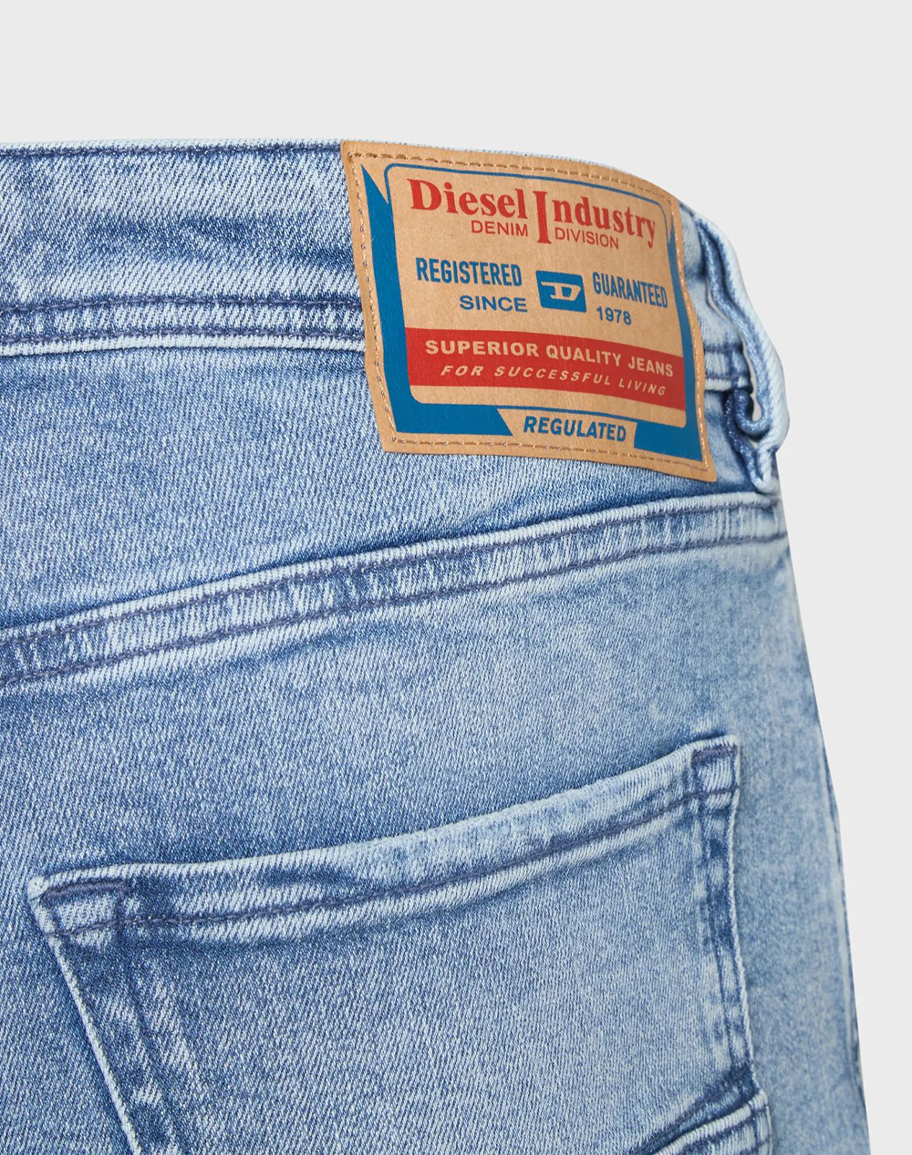 Diesel 1986 Larkee-Beex L 32 Trousers 00Su1Y0Dbdv-01 Denimlightblue ανδρικά ρούχα παντελόνια Jeans Politikos Shop Πολιτικός