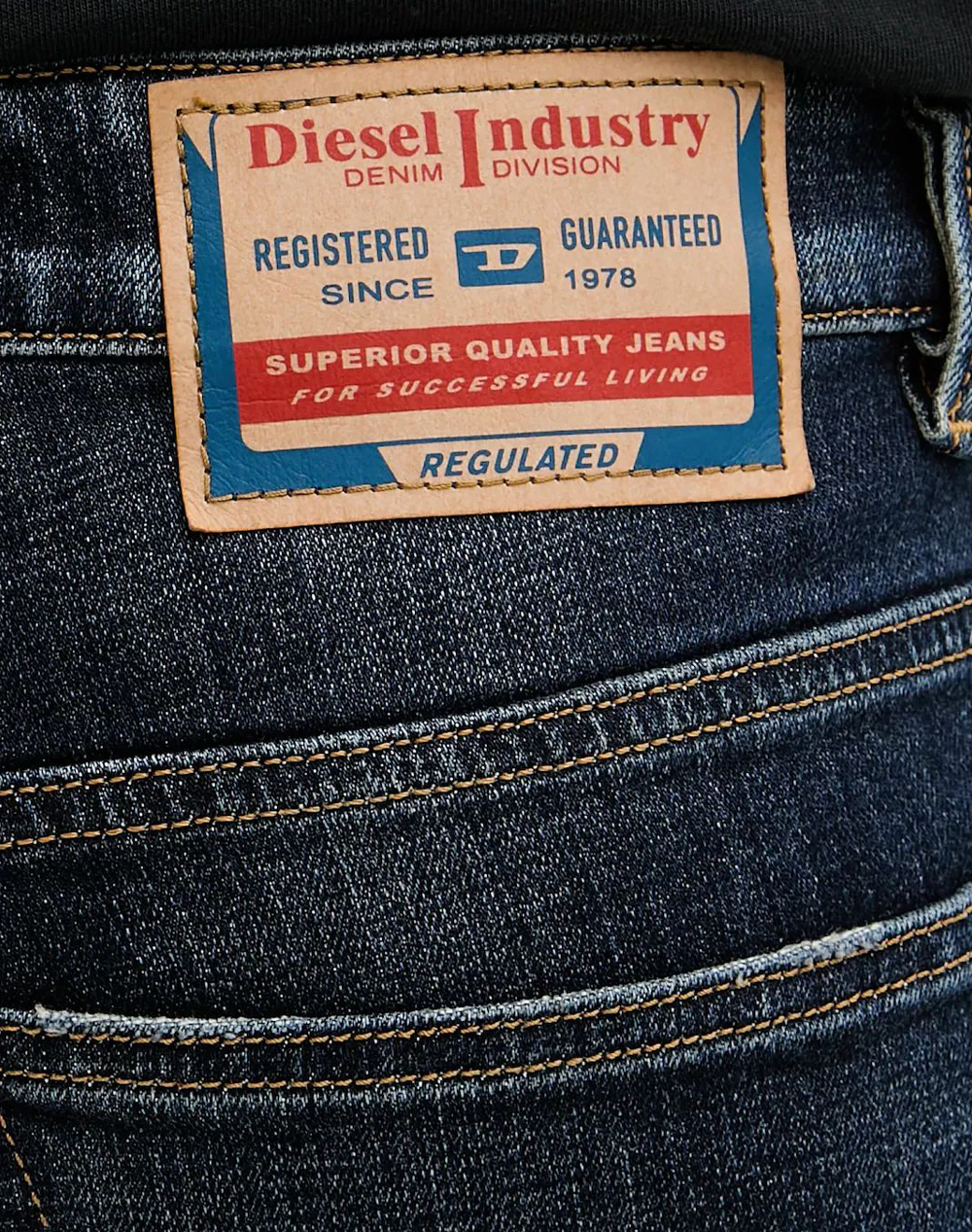 Diesel 1993 D-Vyl L 32 Trousers A157970Adbn-01 Denimblue ανδρικά ρούχα παντελόνια Jeans Politikos Shop Πολιτικός