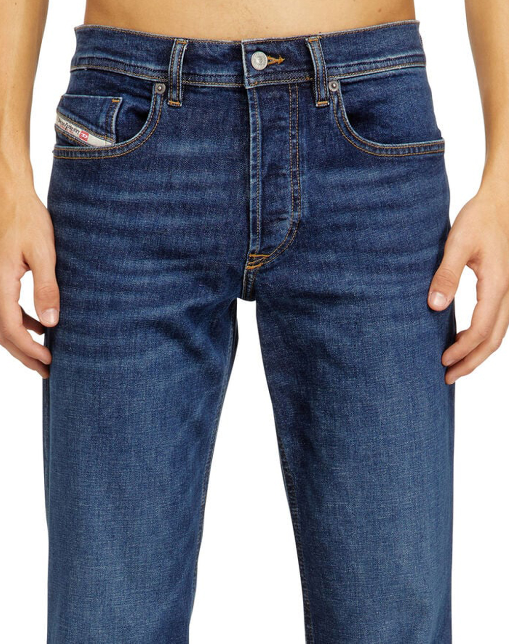 Diesel 2023 D-Finitive L 32 Trousers A102290Adbg-01 Denimblue ανδρικά ρούχα παντελόνια Jeans Politikos Shop Πολιτικός