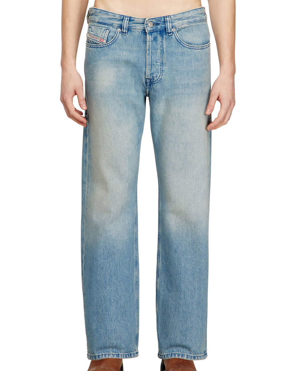 DIESEL 1980 D-EEPER L.32 TROUSERS A157950BEBF-01 DenimLightBlue
