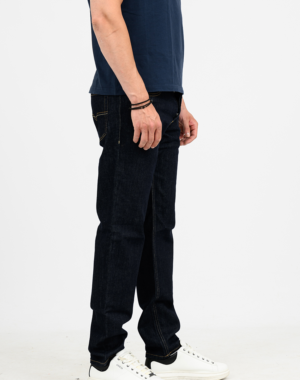 Diesel 2023 D-Finitive L 34 Trousers A102310Dbej-01 Denimdarkblue ανδρικά ρούχα παντελόνια Jeans Politikos Shop Πολιτικός