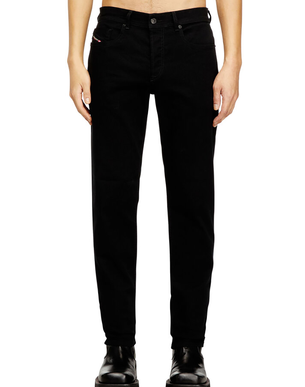 DIESEL 2023 D-FINITIVE L.32 TROUSERS A10229069YP-02 DenimBlack